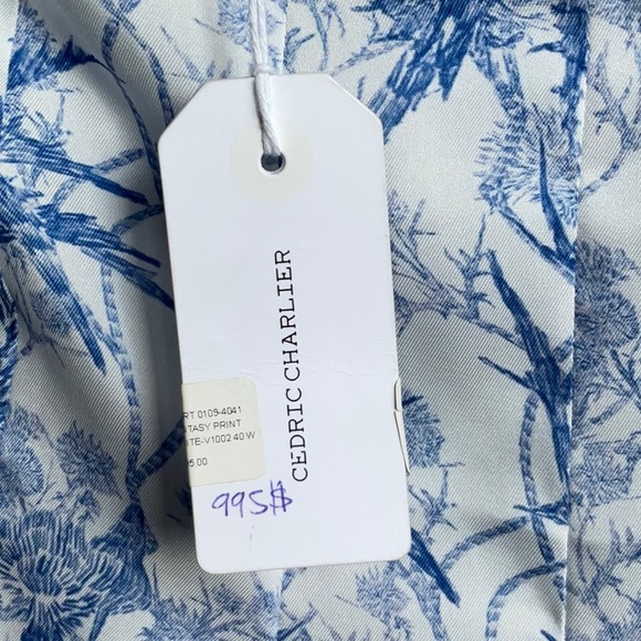 NWT Cedric Charlier Fantasy Print White on Garmentory Skirt / Size 6 - Picture 16 of 16